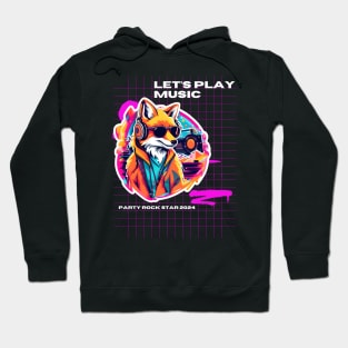 Vinyl Vibe Music Fox Fest Hoodie